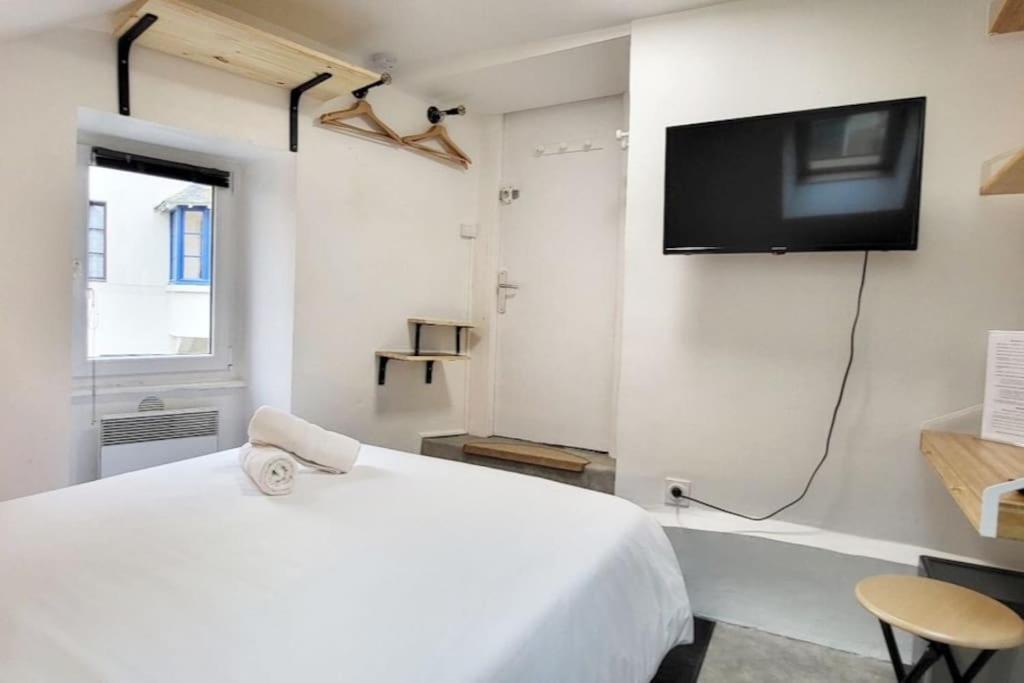 Chambre - Bed & Breakfast - Plage 50M - Residence Saint-Malo Exterior foto