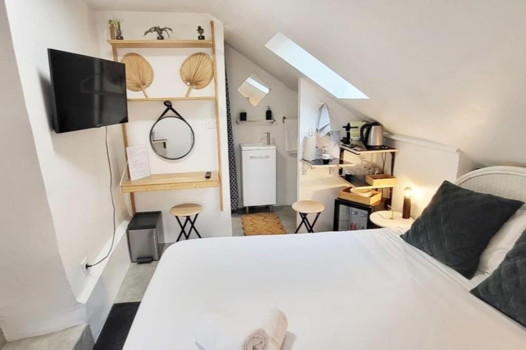Chambre - Bed & Breakfast - Plage 50M - Residence Saint-Malo Exterior foto